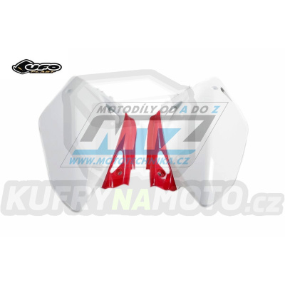 Bočnice Honda CRF450R / 05-08 - barva bílo-červená