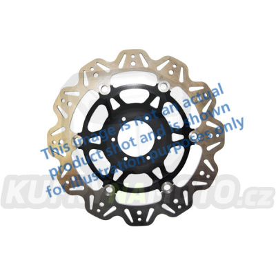 Brzdový kotouč EBC VR3098BLK černá