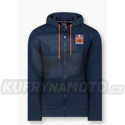 Dámská mikina KTM Red Bull Zip tmavě modrá KTM22029