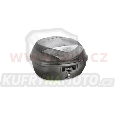 K355NT MONOLOCK topcase, KAPPA (35L, černý nelakovaný + kouřová odrazka)