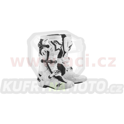 boty TECH 10 SUPERVENTED, ALPINESTARS, perforované (bílá) 2024