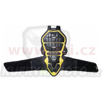 páteřový chránič BACK WARRIOR 160/170, SPIDI (černý/žlutý)