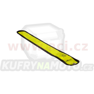 reflexní pásek Bright Halo se světlem z optických vláken, OXFORD (žlutá fluo, rozměry D x Š = 353 x 45 mm)