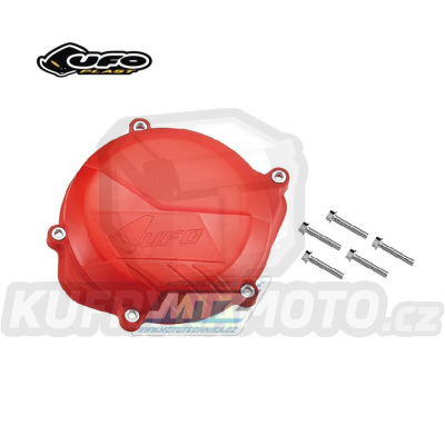 Kryt spojkového víka UFO Honda CRF450R / 09-16 - červený