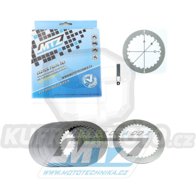 Lamely spojkové plechové (meziplechy) MTZ 885-P078-7 - Suzuki DR650SE,SEU + DR750S,SU Big + DR800S,SU Big + XF650 Freewind