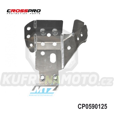 Kryt pod motor hliníkový ALU Engine Guard - TM EN250 / 11-14 + EN300 / 11-14 + MX250 / 11-14 + MX300 / 11-14