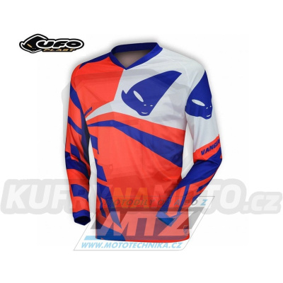 Dres motokros UFO VANGUARD - červený - velikost S