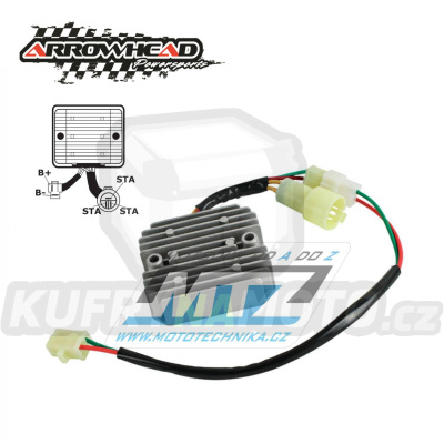 Regulátor dobíjení Honda TRX300 Fourtrax / 88-92 + TRX300FW Fourtrax / 88-92