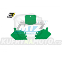 Polepy číslových tabulek (vystřižené) - Honda CR125 / 95-97 + CR250 / 95-96 - barva zelená