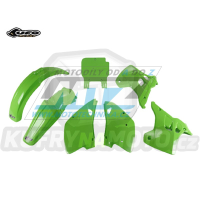 Sada plastů Kawasaki KX125+KX250 / 93 - barva zelená