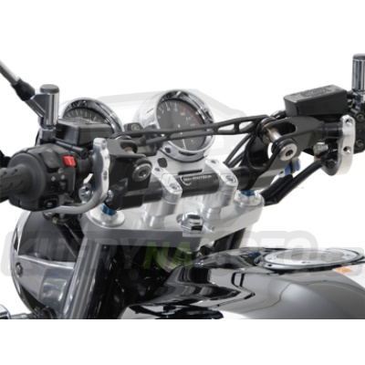 Držáky řidítek klemy pro průměr 28 mm stříbrná SW Motech Yamaha XJR 1300 2006 - 2009 RP19 LEH.00.039.16200.05/S-BC.17762