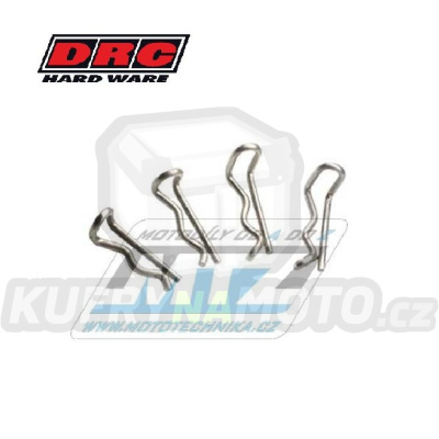 Závlačky čepů brzdiče Brembo DRC BRAKE PIN CLIP SET BREMBO - DRC D58-33-095 - 4 ks - KTM + Husqvarna + Husaberg + Beta