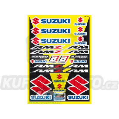 Polepy univerzální Sponzor Logo - verze Suzuki 5329