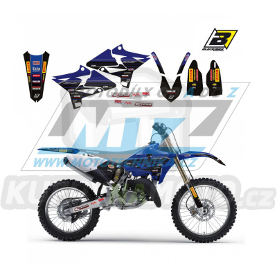 Polepy na motocykl (sada polepů Graphics) Yamaha YZ125+YZ250 / 02-14 (UFO RESTYLING) - typ polepů Replica Yamaha Factory