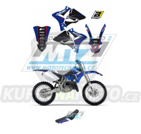Polepy s potahem sedla (sada polepů a potah sedla Dream) - Yamaha YZ125+YZ250 / 02-14 - typ polepů Dream4