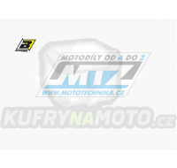 Polepy číslových tabulek (vystřižené) - KTM SX+SXF / 11-12 - barva bílá