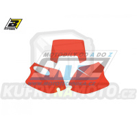 Polepy číslových tabulek (vystřižené) - KTM EXCF 4T / 93-99 - barva červená