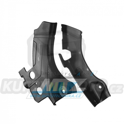 Kryty rámu - Honda CRF250R+CRF250RX / 22-24 + CRF450R+CRF450RX / 21-24 - barva černá