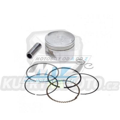 Pístní sada Honda SES150 Dylan + FES150 Pantheon + FES150 S-Wing + PES150 Passion + NES150+PS150+SH150 + SH150 Scoopy + Keeway Outlook 150 - pro vrtání 58,00mm