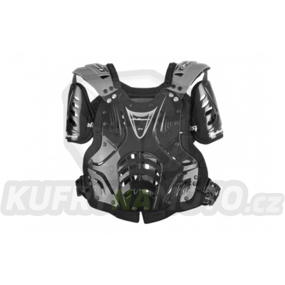 Chránič hrudi POLISPORT XP2 JUNIOR černá/stříbrná/černá