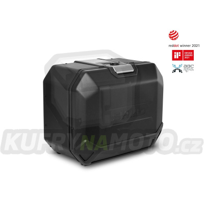 Boční hliníkový kufr na motorku SHAD Terra TR47 D0TR47100RB BLACK EDITION pravý