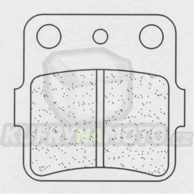 Brzdové destičky CL BRAKES 2328 ATV1