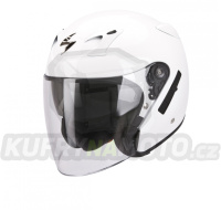 Moto přilba SCORPION EXO-220 solid bílá