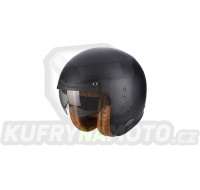 Moto přilba SCORPION BELFAST LUXE černá matná