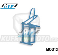 Držák předního kola při přepravě motocyklu (excentrické zajištění)