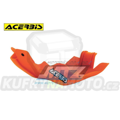 Kryt pod motor Acerbis Husqvarna FC250+FC350 / 16-18 + KTM 250SXF+350SXF / 16-18 - barva oranžová