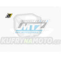 Polepy číslových tabulek (vystřižené) - Husqvarna WR125 / 09-13 - barva bílá