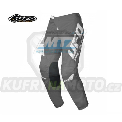 Kalhoty motokros dětské UFO Radial - šedé - velikost 24-26