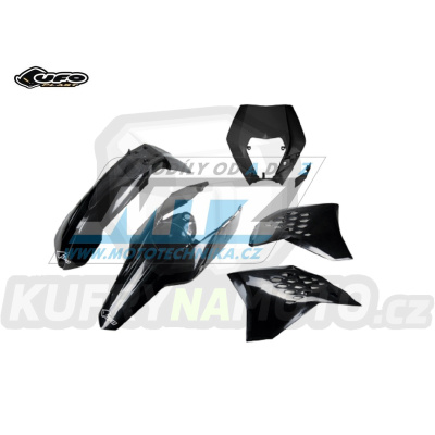 Sada plastů KTM 125EXC+200EXC+250EXC+300EXC + 250EXCF+400EXC+450EXC+530EXC / 09-11 - barva černá