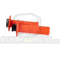 Rukojeti na moto RTECH R20 LOCK-ON neon oranžové