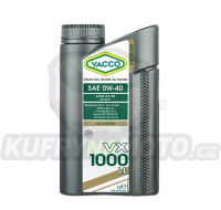 Motorový olej YACCO VX 1000 LL 0W40, 1 L