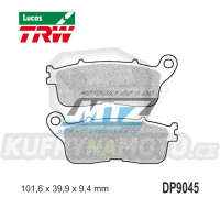 Destičky brzdové DP9045-LUSH TRW Lucas MCB848SH - směs Sinter