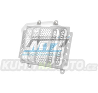 Kryty chladičů ocelové Dual Sport - Husqvarna Svartpilen 401+Vitpilen 401 / 18-22 - barva stříbrná (Brushed Steel)