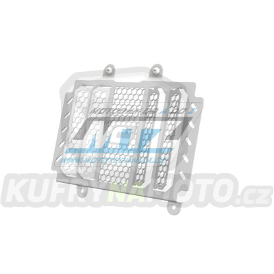 Kryty chladičů ocelové Dual Sport - Husqvarna Svartpilen 401+Vitpilen 401 / 18-22 - barva stříbrná (Brushed Steel)