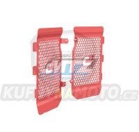 Kryty chladičů ocelové Dual Sport - KTM 1290 Super Advenutre / 21-23 - barva červená