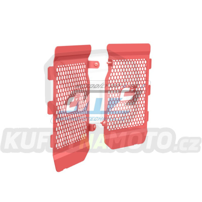 Kryty chladičů ocelové Dual Sport - KTM 1290 Super Advenutre / 21-23 - barva červená