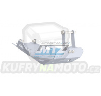 Kryt pod motor hliníkový Dual Sport -  Yamaha XTZ660 Tenere / 08-15 - barva stříbrná Ice Polished