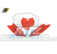 Polepy číslových tabulek (vystřižené) - KTM SX+SXF / 13-15 - barva červená