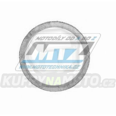 Těsnění výfuku (těsnění mezi motor a svody) - rozměry 32,5x39,2x5,3mm
