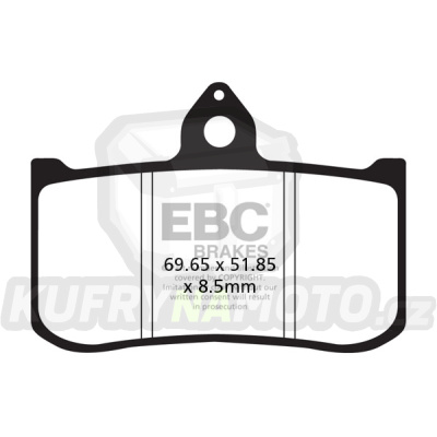 Brzdové destičky EBC FA239