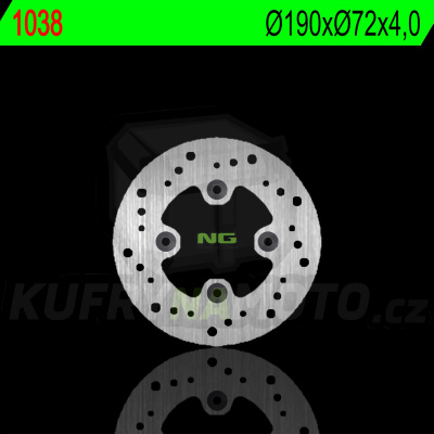 Brzdový kotouč moto NG 1038
