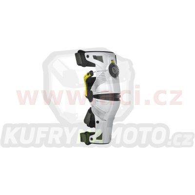 kolenní ortézy X8 sada L/P, MOBIUS - USA (bílá/žlutá)