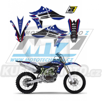 Polepy na motocykl (sada polepů Dream) Yamaha YZF450 / 10-13 - typ polepů Dream4