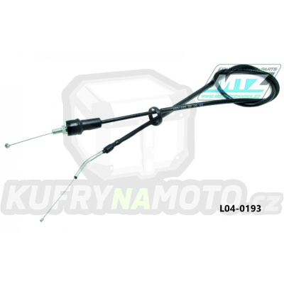 Lanko plynu Suzuki RM125 / 99-00