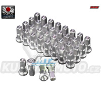 Sada niplů Z-WHEEL - typ Q4 (36ks) - ZETA W31-Q4368 - stříbrné