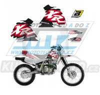 Polepy na motocykl (sada polepů Original) Honda XR600 / 88-99 - typ polepů Original Graphic